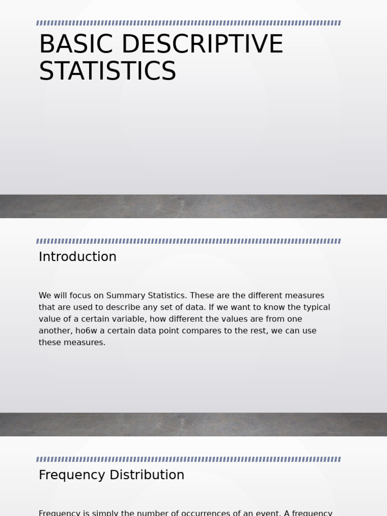 Understanding Frequency Distributions | PDF | Probability Distribution ...