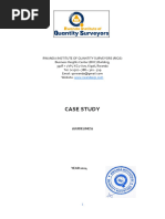 RICS Case Study Submission Guide | PDF