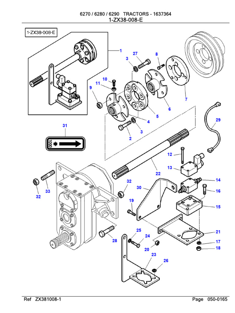 Front Pto - Drive - From 08-01-2001 | PDF | Screw | Metalworking