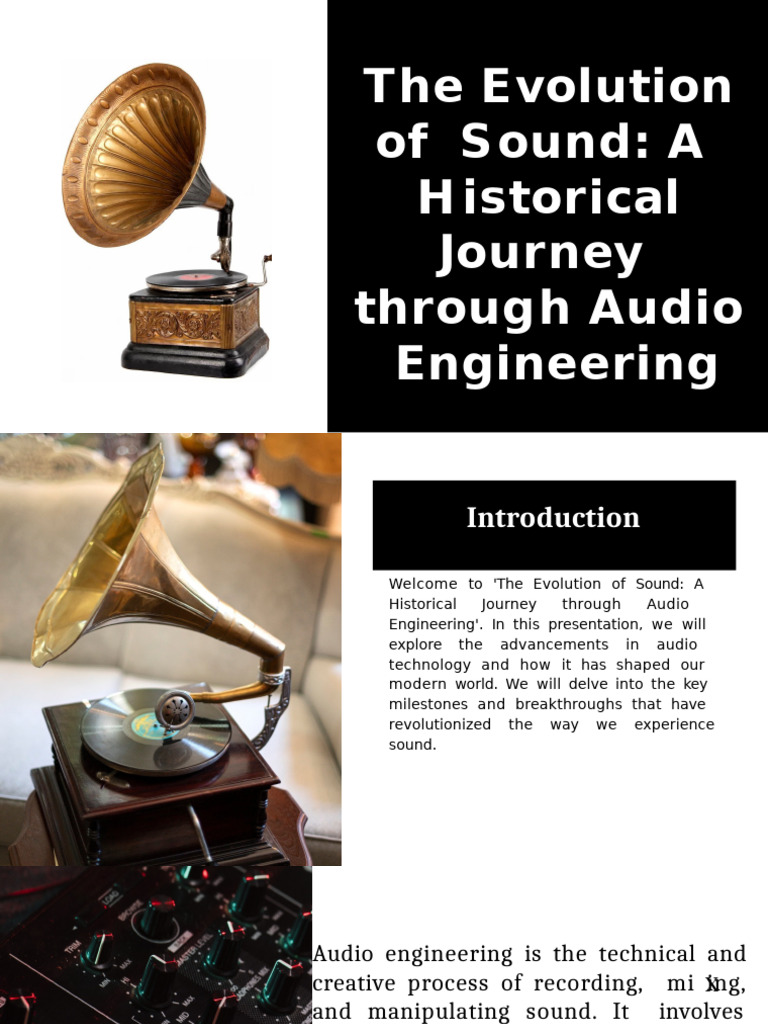 Evolution of Audio Engineering History | PDF | Sound Recording And ...