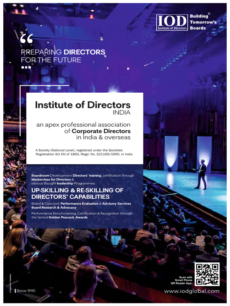 Institute of Directors India Overview | PDF