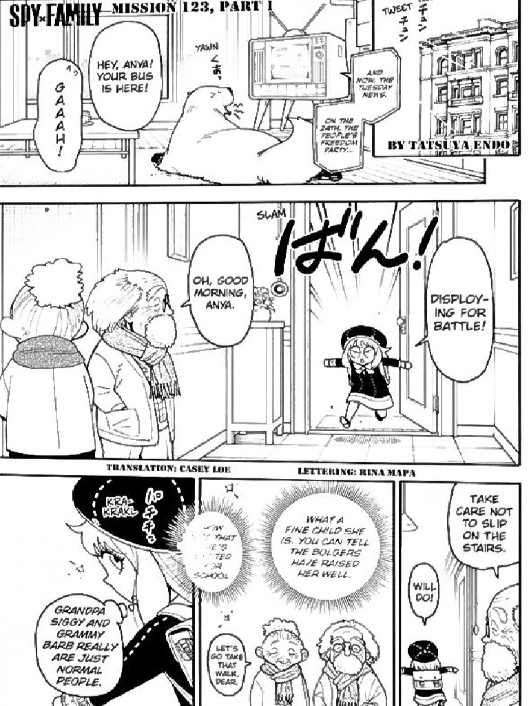 Spy X Family Chapter 123.3 PDF