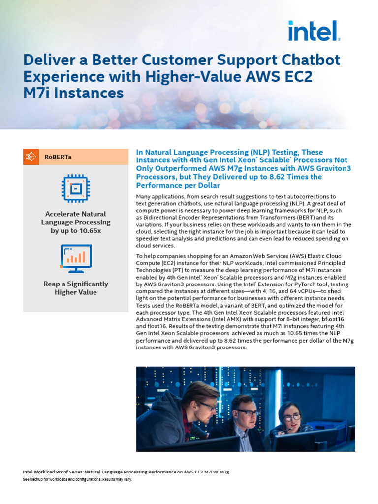 Roberta On Aws Ec2 M7i Vs m7g | PDF | Central Processing Unit | Cloud ...