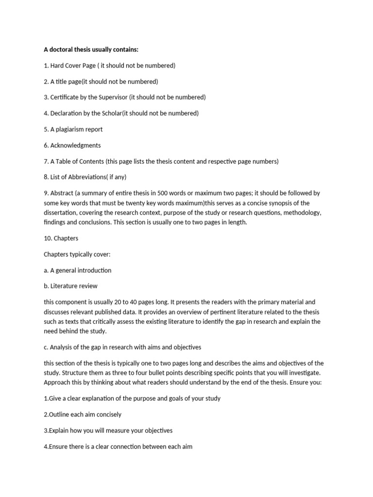 A Doctoral Thesis Design @ | PDF | Thesis | Methodology
