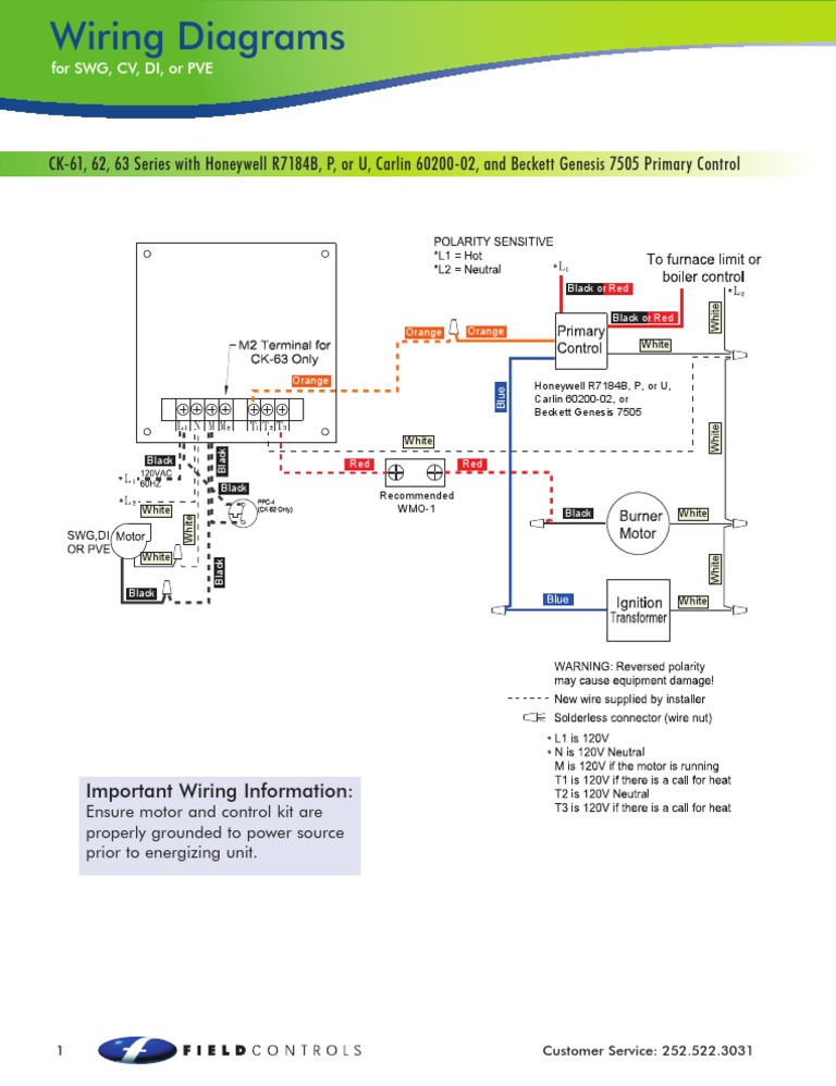Carlin 60200 Primary Control Ck616263seriesr7184b P Carlin Pdf