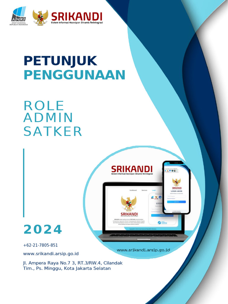 Panduan Admin Aplikasi SRIKANDI 2024 | PDF