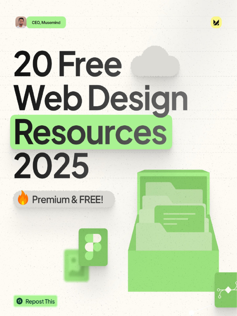 20 Free Web Design Resources | PDF