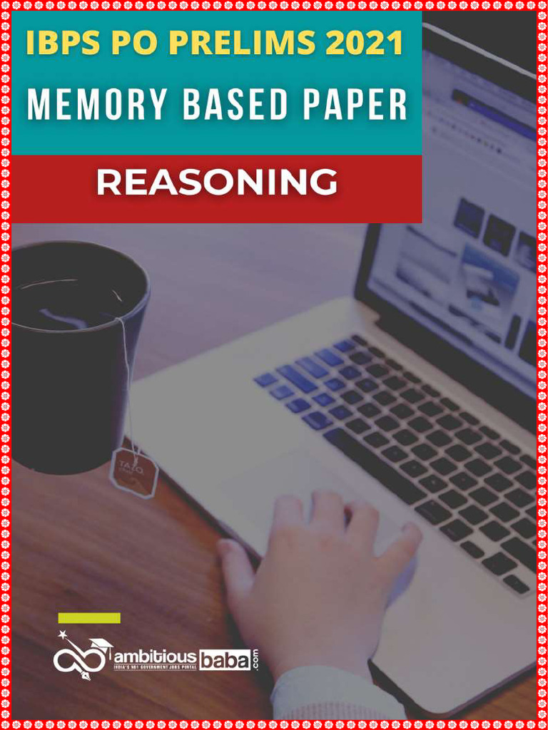 IBPS PO Prelims Reasoning Analysis | PDF