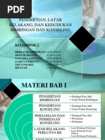 Download BAB 1 Pengertian Latar Belakang Dan Kedudukan BK by Bhekti Fairly Cineidy SN93008674 doc pdf