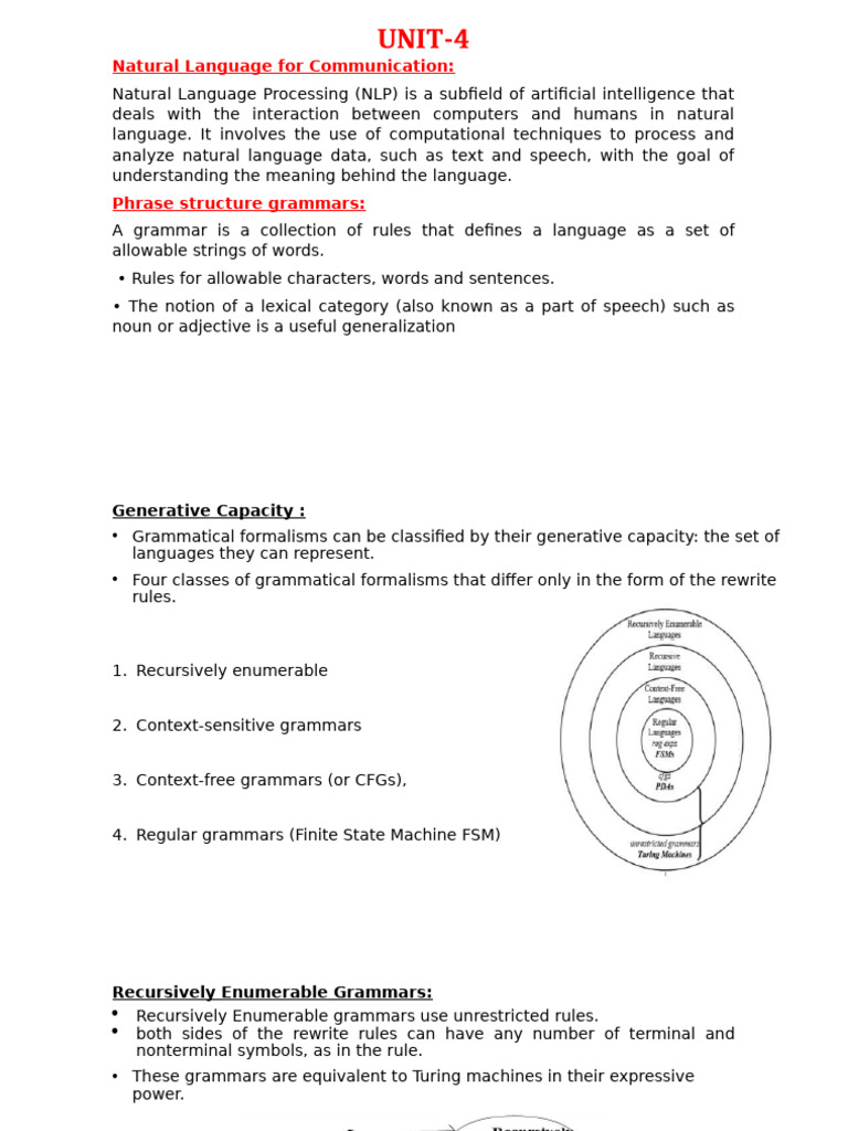 Natural Language Processing Overview | PDF | Parsing | Speech Recognition