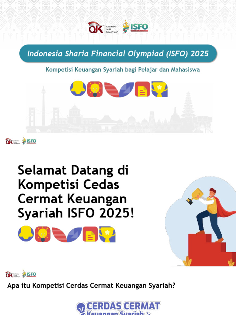 Kompetisi ISFO 2025 untuk Pelajar dan Mahasiswa | PDF