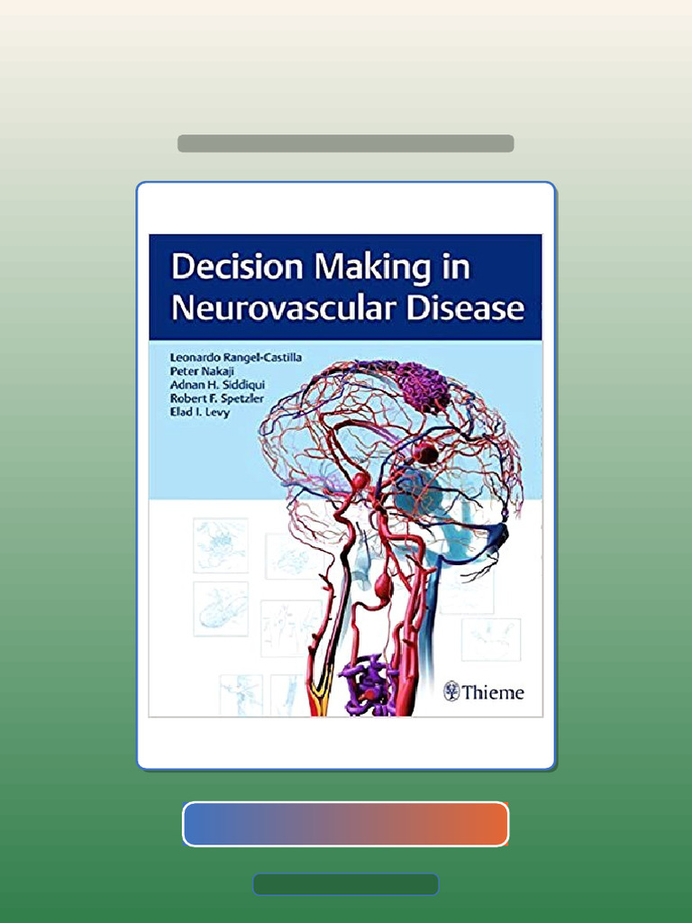 Decision Making in Neurovascular Disease JCM | Special Issue