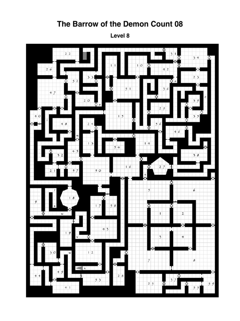 The Barrow of The Demon Count 08 | PDF | Door