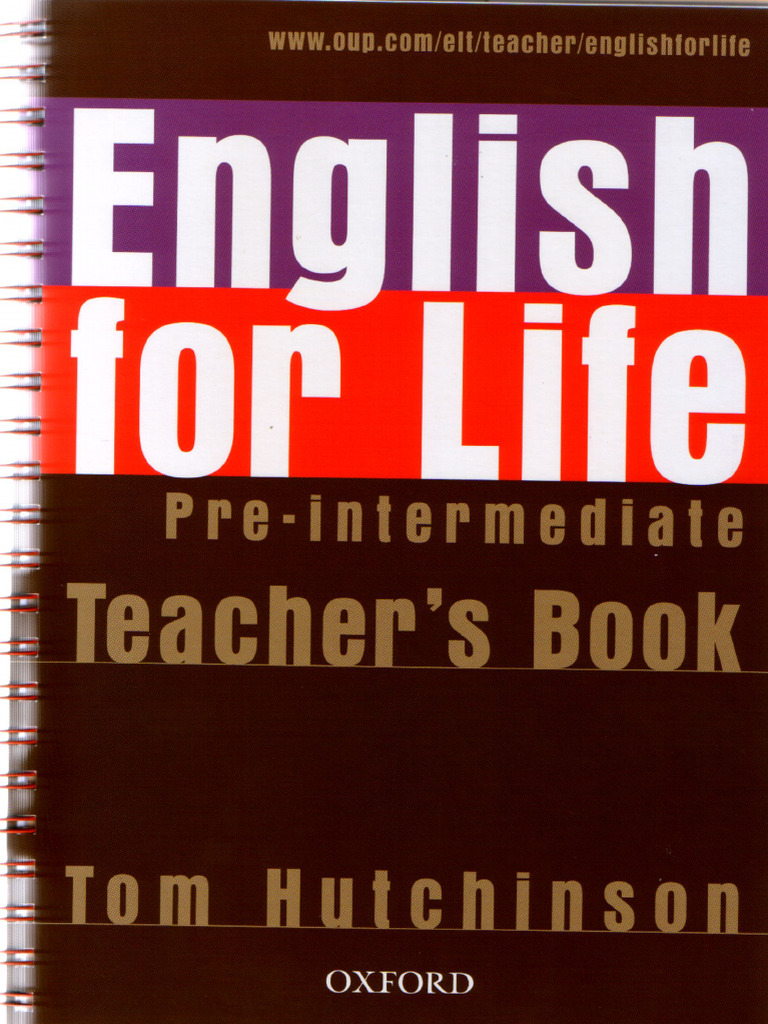 English For Life Pre-Intermediate | PDF