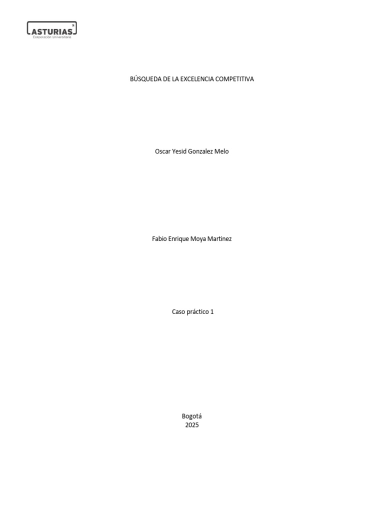 Estrategias para la Excelencia Competitiva en JTMK | PDF | Calidad ...