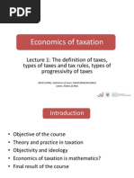 Types of Taxation Explained | PDF | Taxes | Progressive Tax