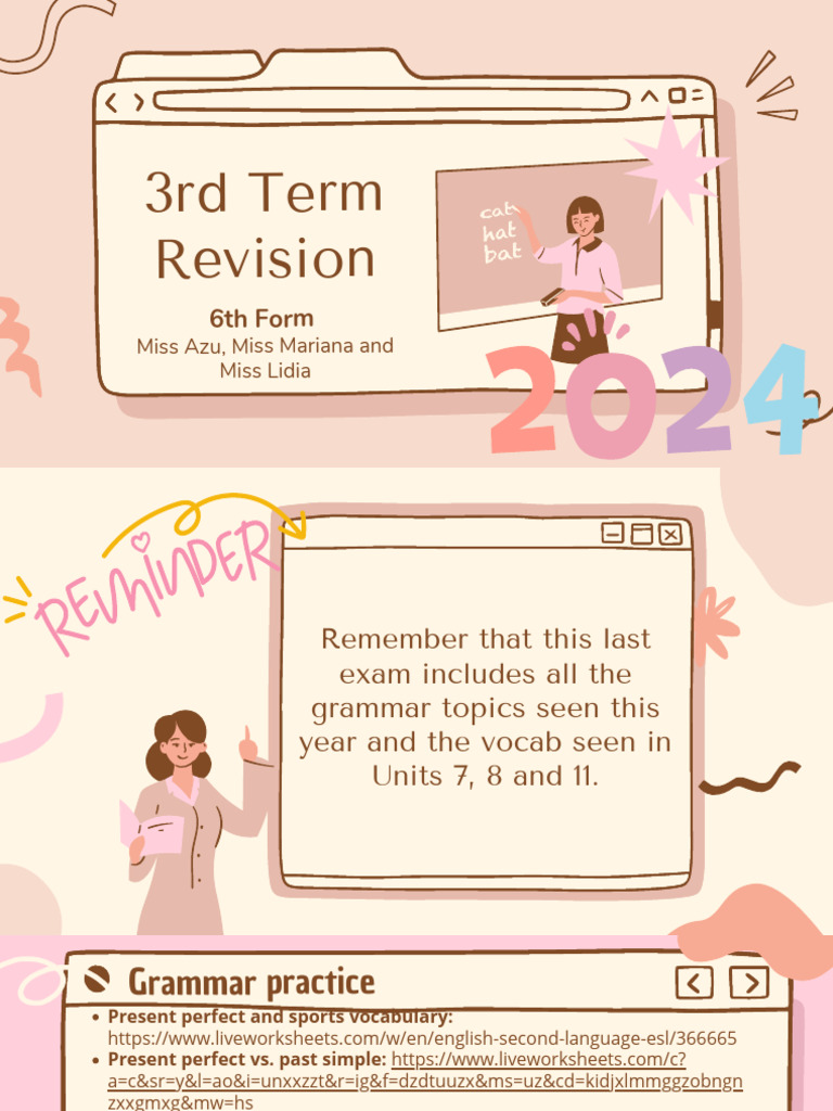 General Revision Material - 3rd Term | PDF