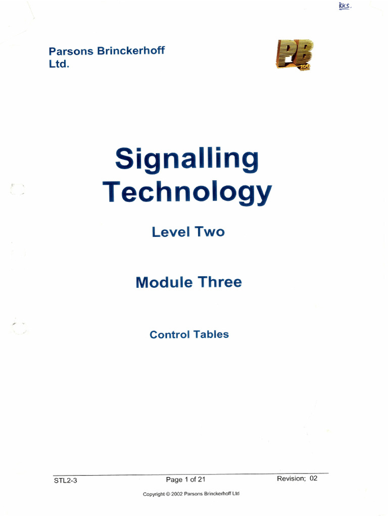 Control Table | PDF