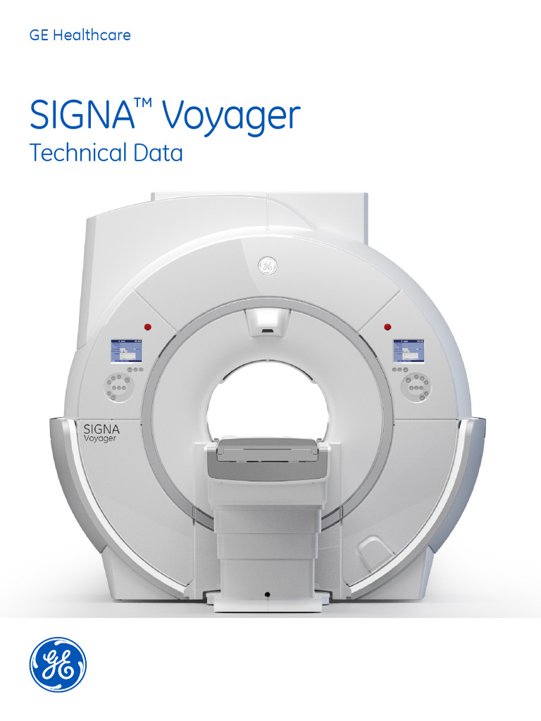 SIGNA Voyager 1.5T MR System Overview | PDF | Inductor | Magnetic ...