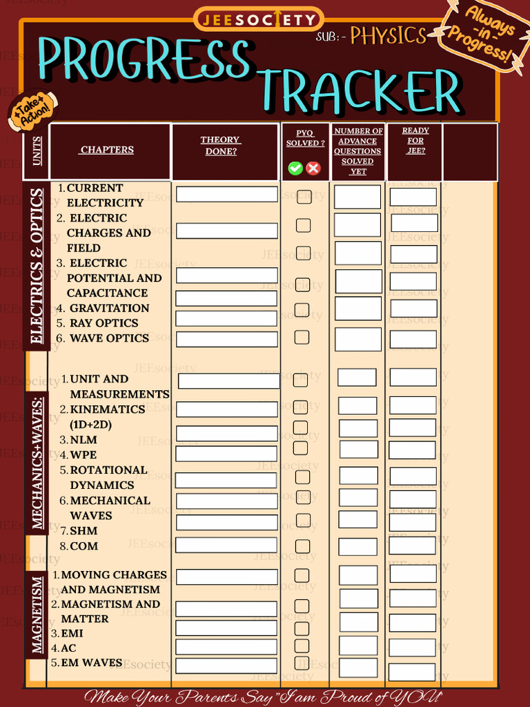 Progress Tracker JEEsoc - JP - 20251006 - 090213 - 0000 | PDF