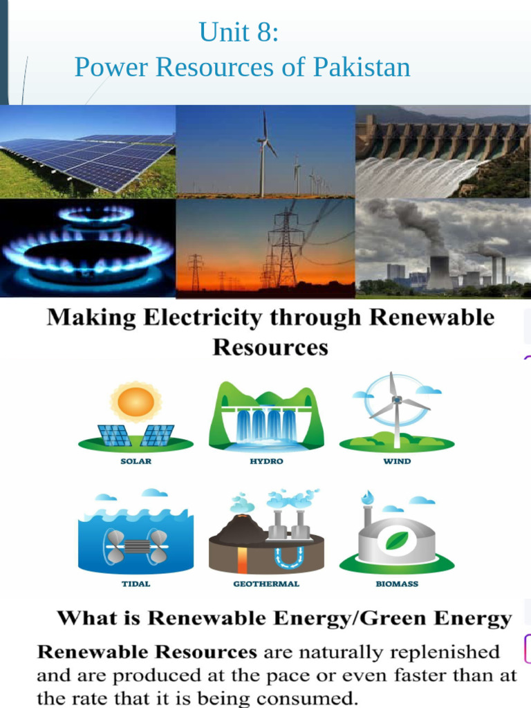 Renewable Power Resources | PDF