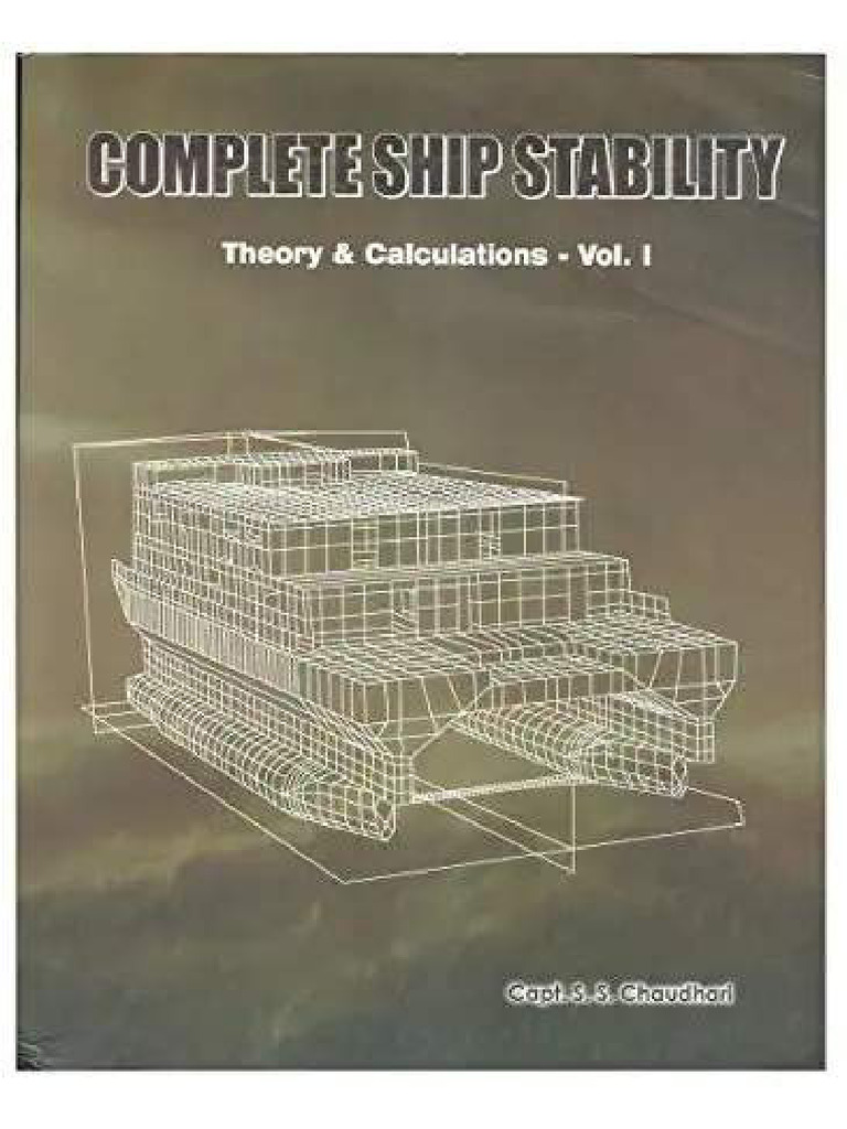 Complete Ship Stability - Capt. S.S Chaudhari - Compressed | PDF