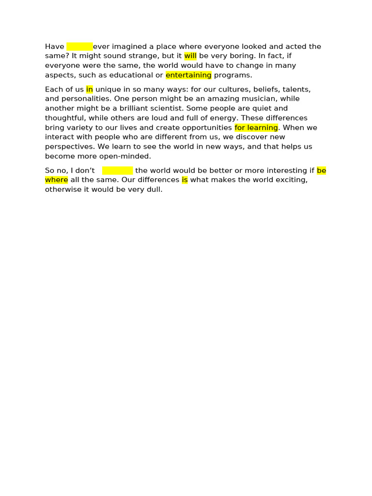 Have You Ever Imagined A Place | PDF