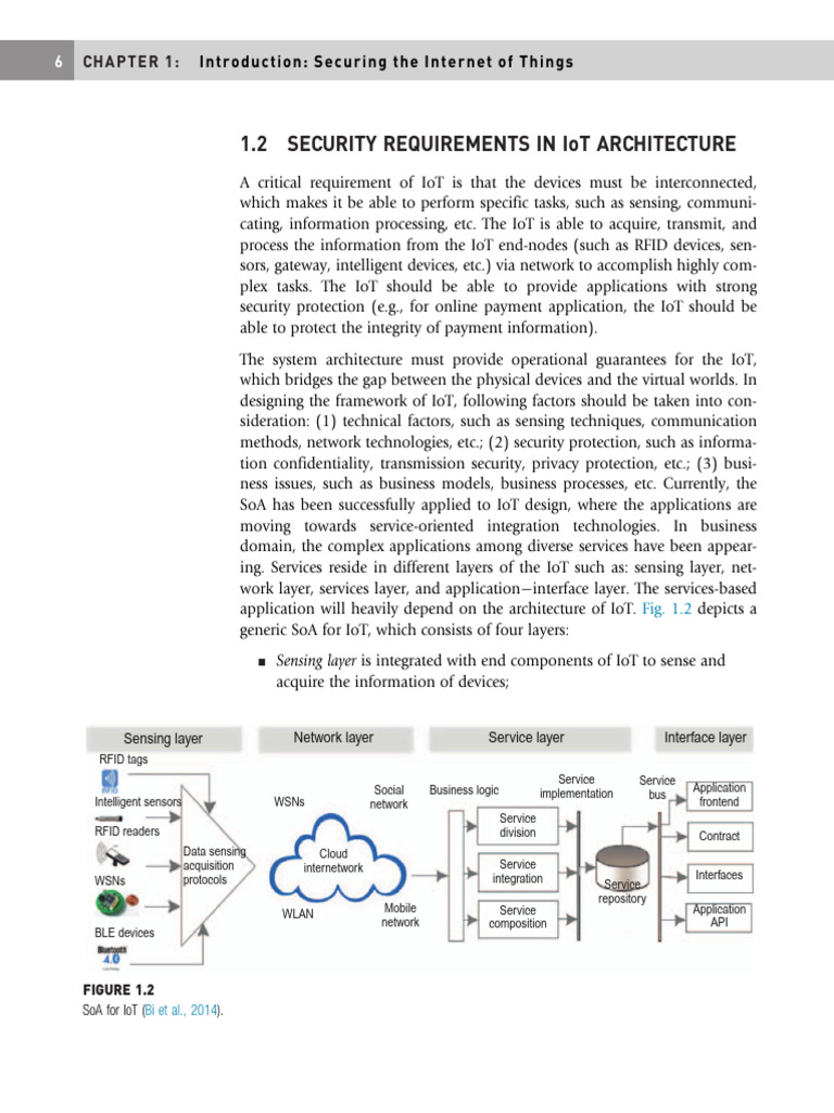 IoT Architecture Security Requirements | PDF | Security | Computer Security