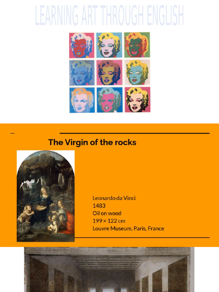 Learning Art Through English | PDF