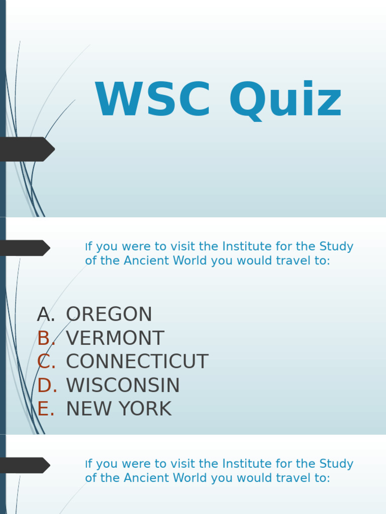 WSC 3 Rounds - Final | PDF | Typefaces | Typography