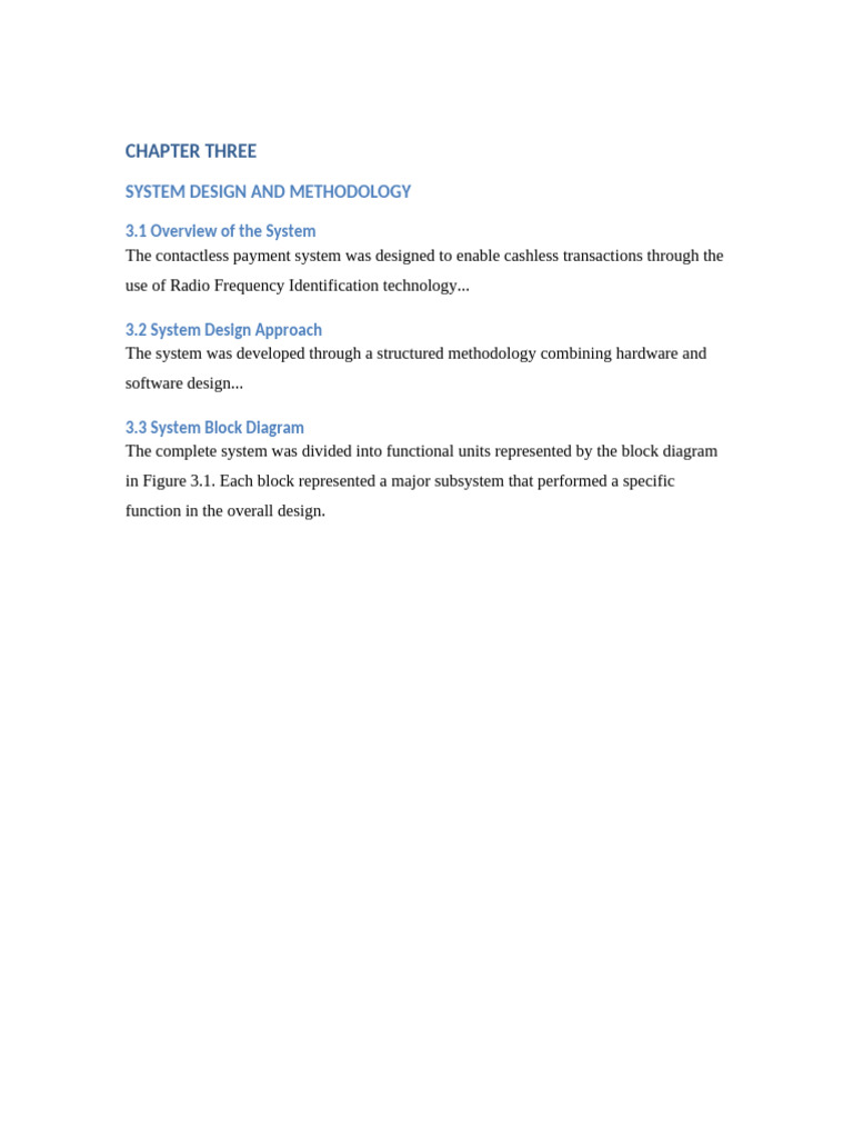 Chapter 3 Methodology | PDF