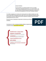 Factores de Éxito en Empresas Familiares