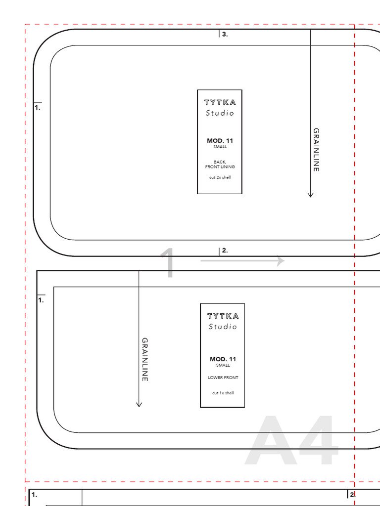 SET11 Tytka Pattern A4 Small | PDF