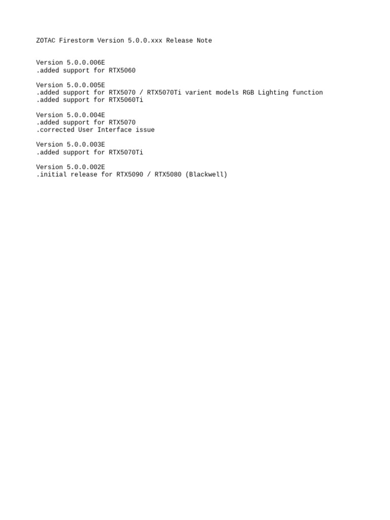Release Note | PDF