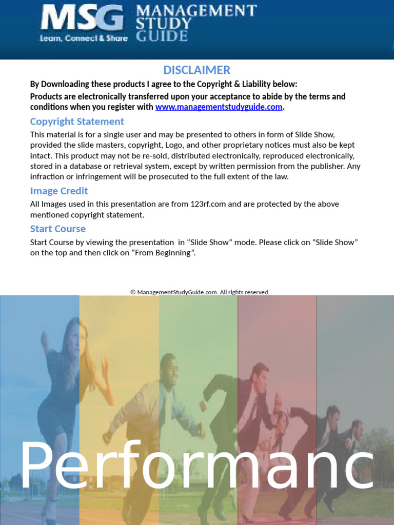 Performance Management Overview Guide | PDF | Performance Appraisal | Goal