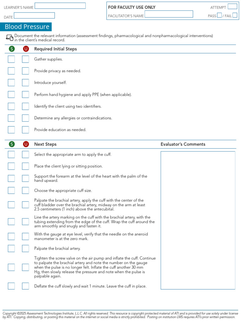 Blood Pressure Measurement Guide | PDF | Blood Pressure | Pressure ...