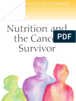 Nutrition and The Cancer Survivor
