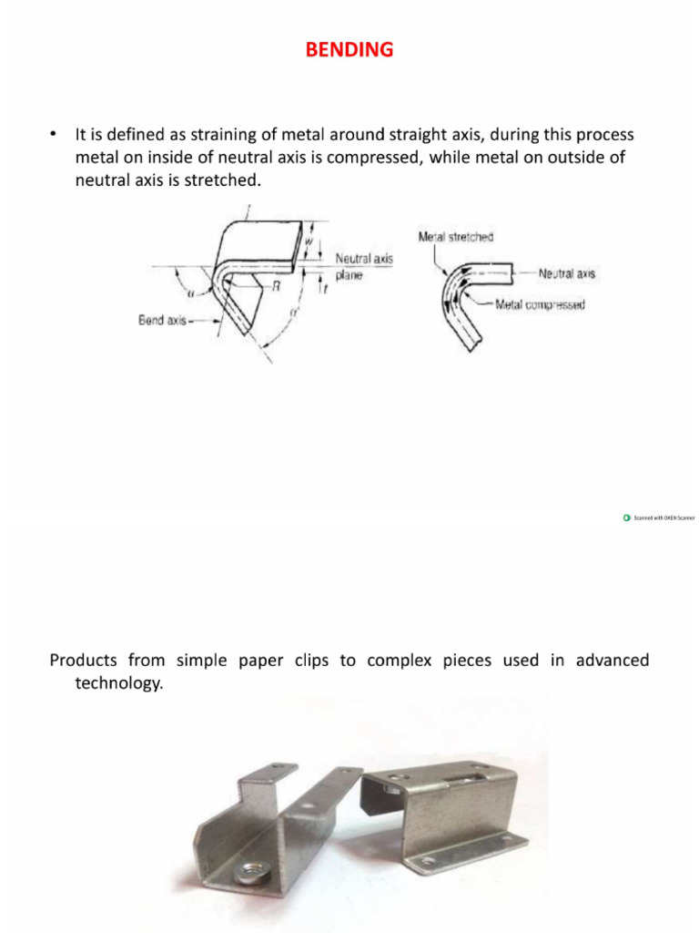 Ch2 Part2 Drawing&BendingDie | PDF