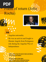Poem of Return: Jofre Rocha Analysis | PDF | Poetry