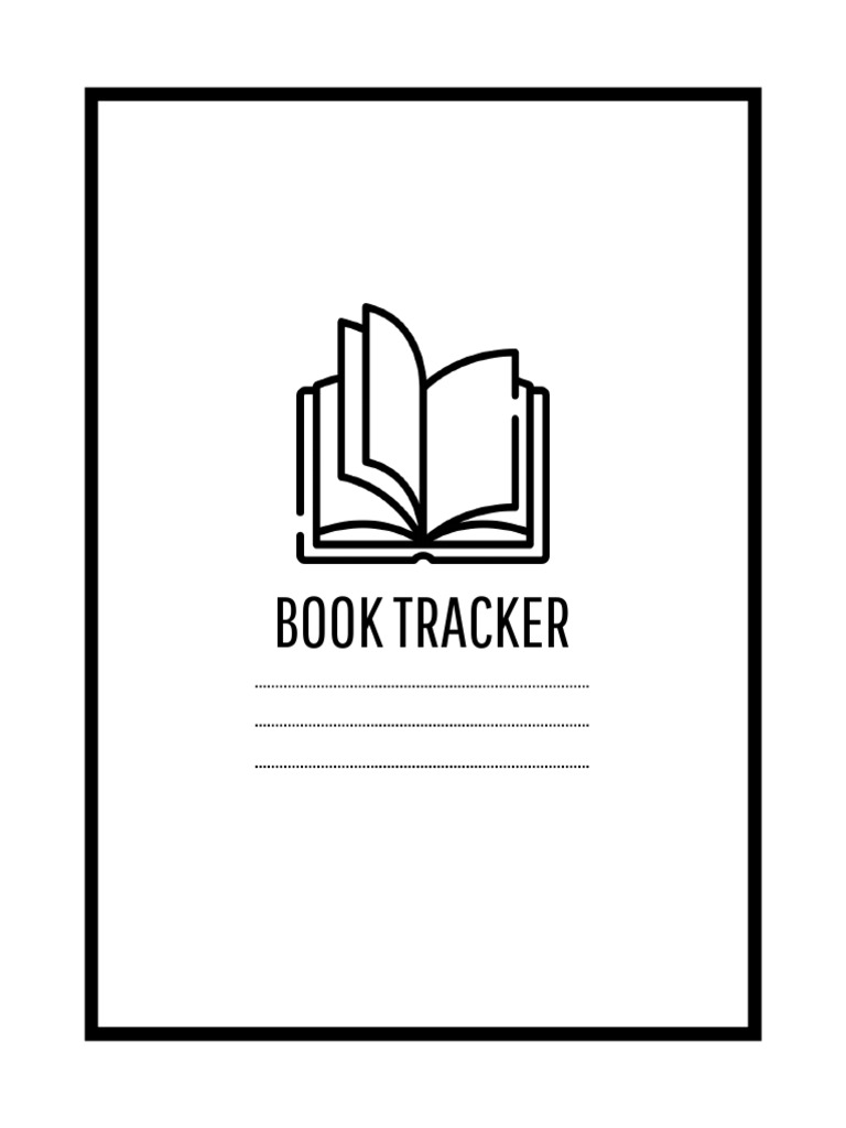 Book Progress Tracker Template | PDF