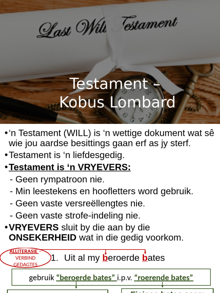 Testament | PDF