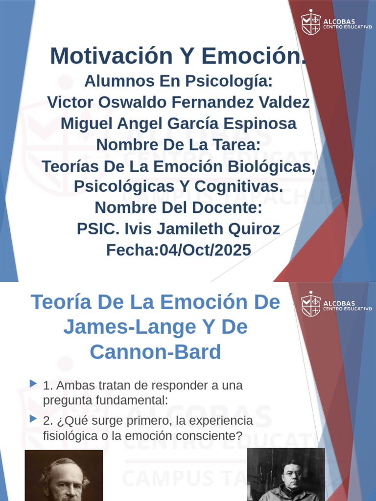 Teorías de la Emoción en Psicología | PDF | Las emociones | Neurociencia