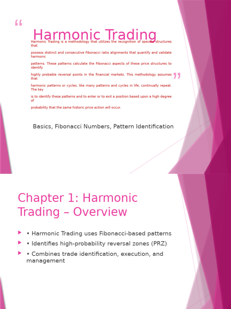 Harmonic Trading: Fibonacci Patterns Guide | PDF