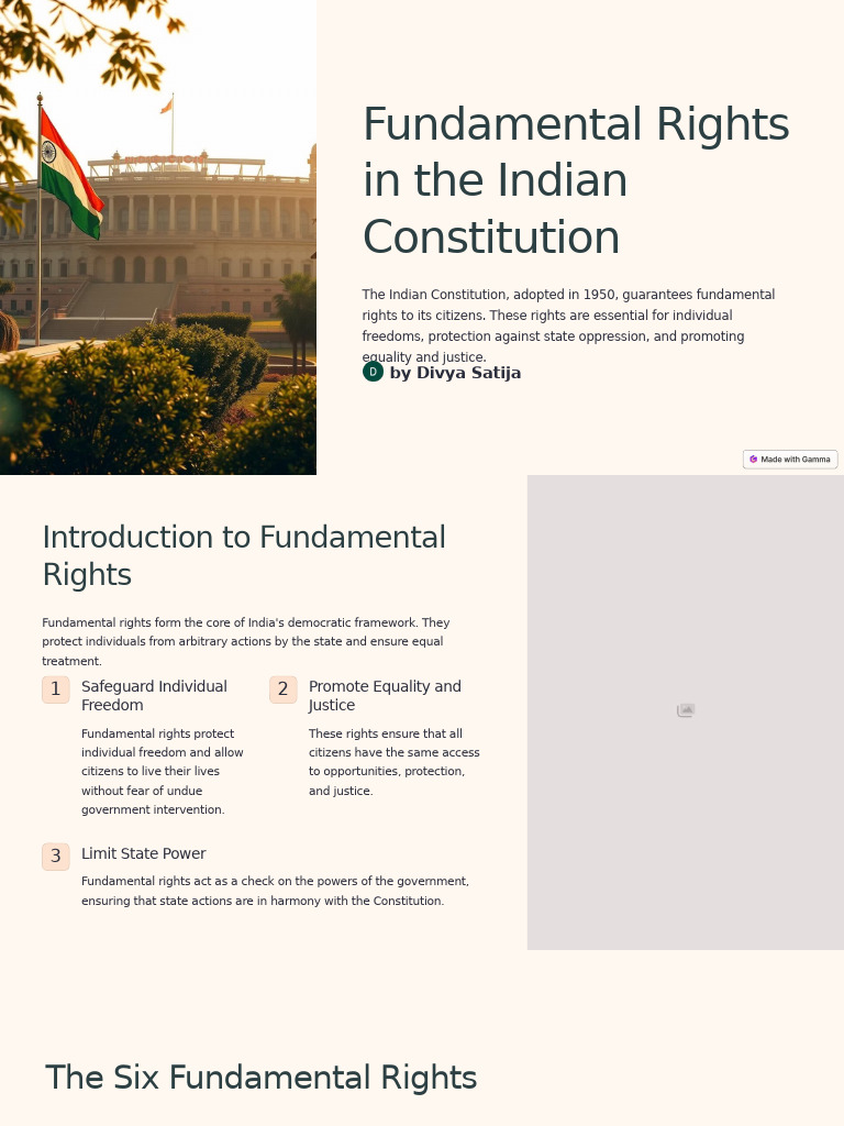 Indian Constitution's Fundamental Rights | PDF | Justice | Crime & Violence