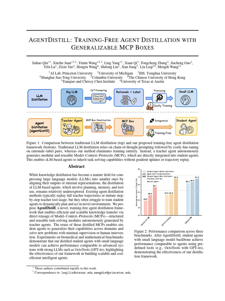 Training-Free Agent Distillation Method | PDF | Parameter (Computer ...