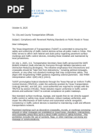 FDOT Memo | PDF