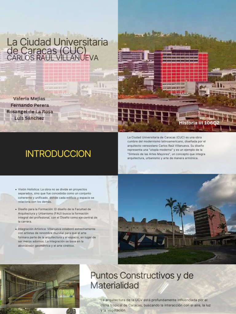 Carlos Raul Villanueva UCV | PDF | Las artes