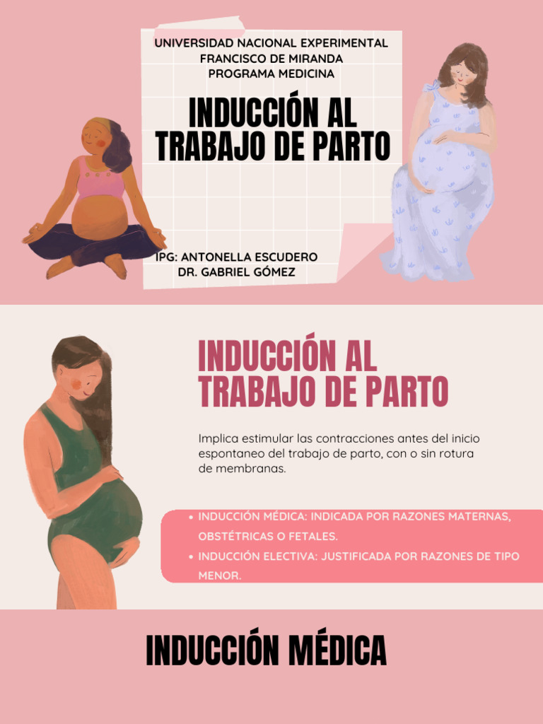 Inducción Al Trabajo de Parto Nuevo | PDF | Parto | El embarazo