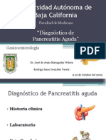 Diagnóstico de Pancreatitis Aguda (Presentación)