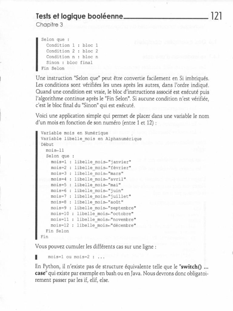 Eni Algorithmique Techniques de Programmation en Python 2ed 124 | PDF